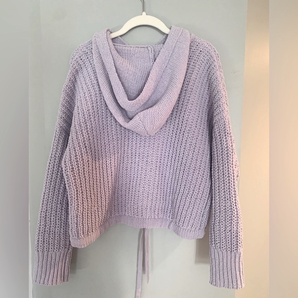 Lucky Brand Purple V-Neck Sweater - Picture 3 of 3